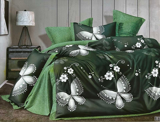 KOMPLET POŚCIELI 5D 100% SATYNA-BAWEŁNA "MILANO" 4CZ