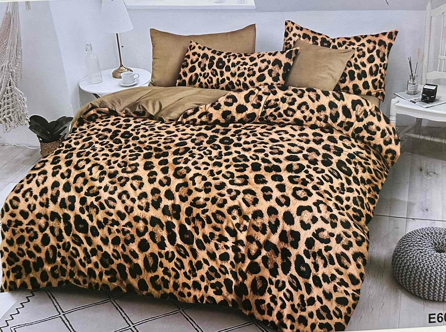 KOMPLET POŚCIELI 5D 100% SATYNA-BAWEŁNA "MILANO" 4CZ