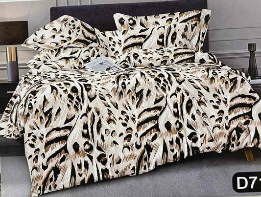 KOMPLET POŚCIELI 5D 100% SATYNA-BAWEŁNA "MILANO" 4CZ