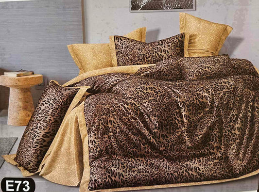 KOMPLET POŚCIELI 5D 100% SATYNA-BAWEŁNA "MILANO" 4CZ