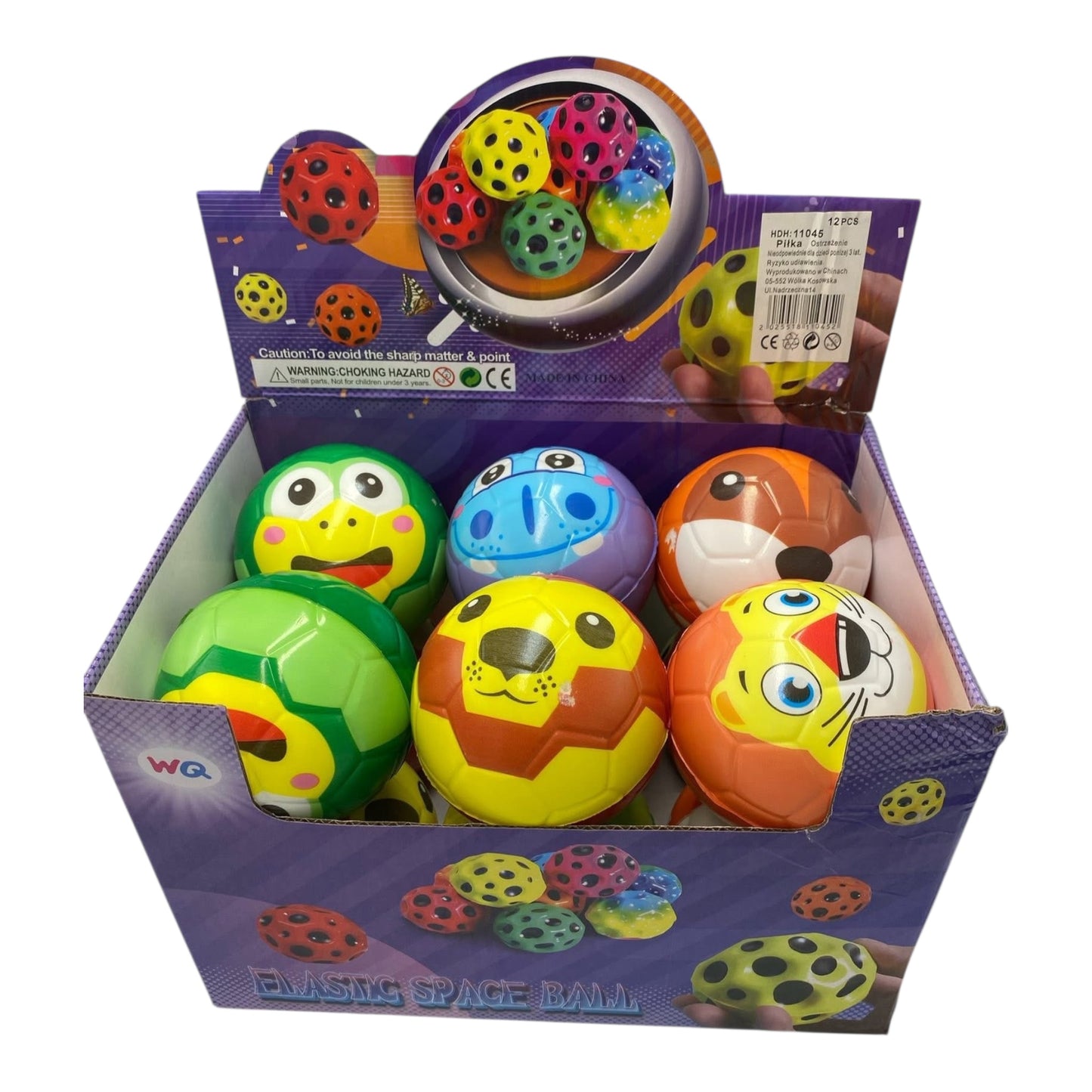 PIŁKA ELASTIC SPACE BALL