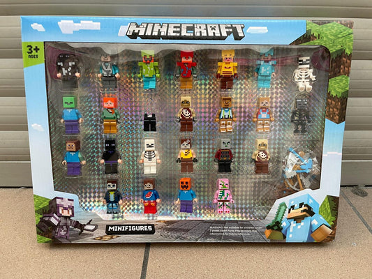 ZESTAW FIGUREK MINECRAFT