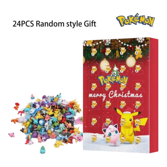 KALENDARZ Z FIGURKAMI POKEMON