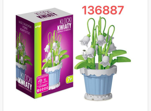 KLOCKI KWIATY