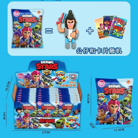 SASZETKA Z FIGURKĄ BRAWL STAR