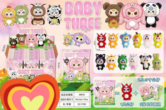 SASZETKA Z FIGURKĄ BABYTHREE