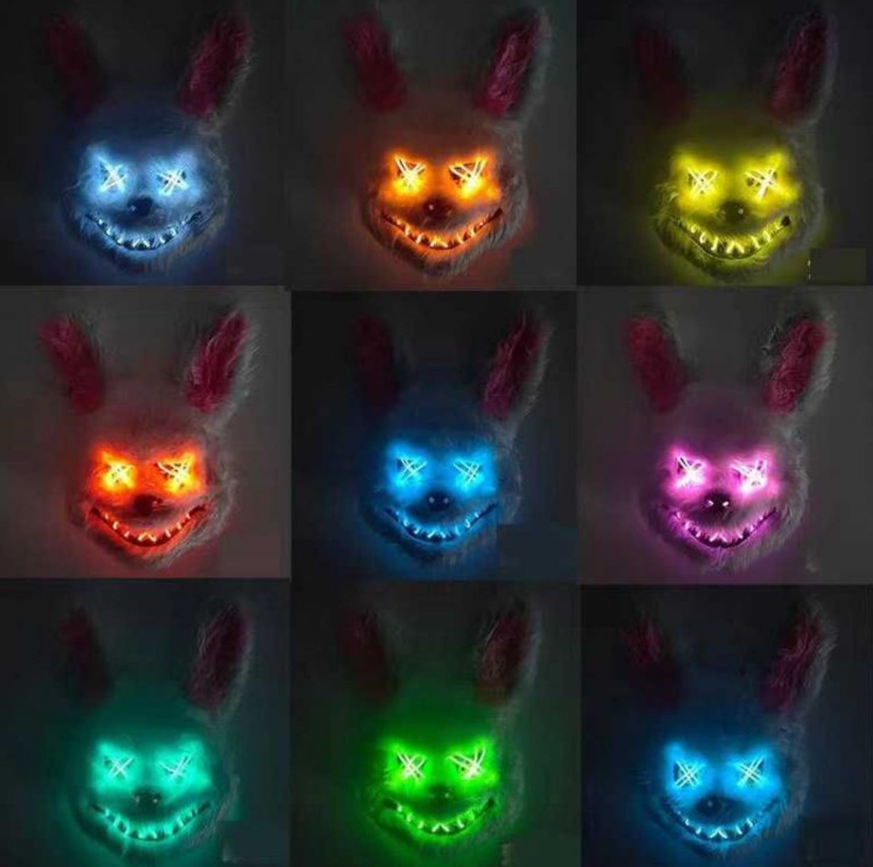 ŚWIECĄCA MAKSA LED