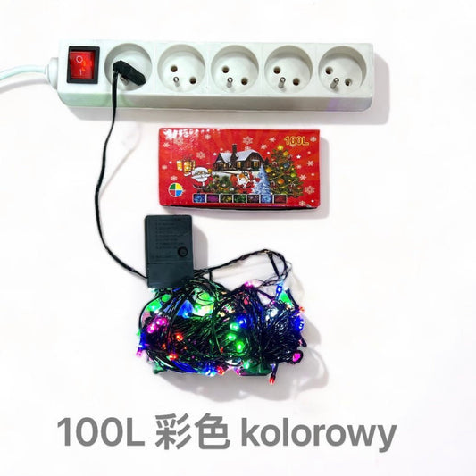LAMPKI CHOINKOWE 100L MULTIKOLOROWY