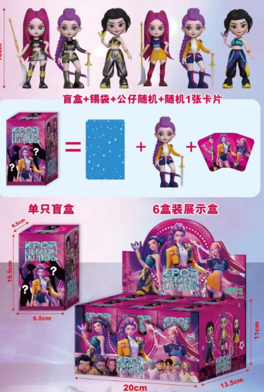 FIGURKA KPOP Z KARTAMI 4 INCHES