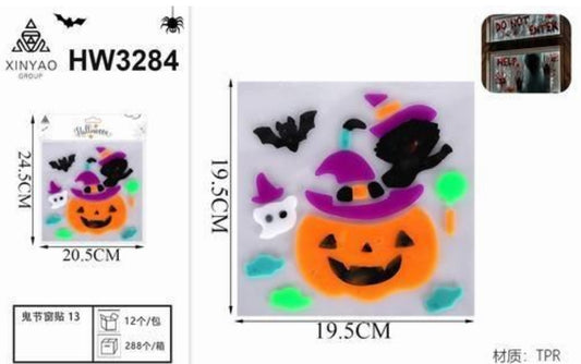 NAKLEJKI ZELOWE NA HALLOWEEN