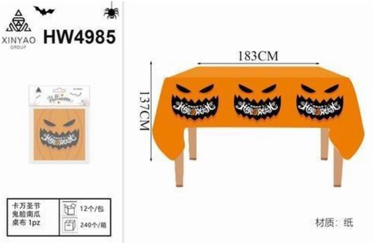 OBRUS Z PAPIERU HALLOWEEN