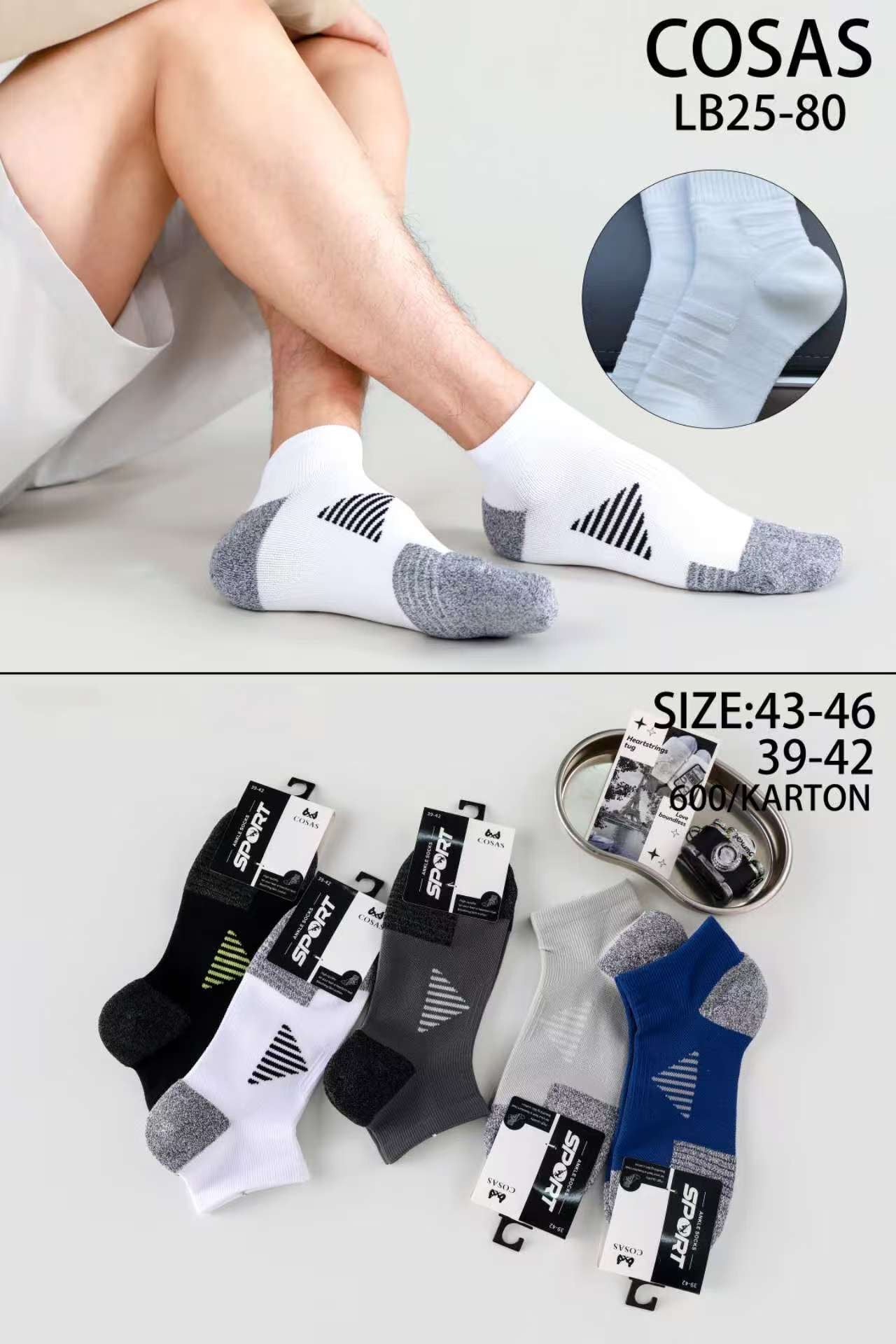 SKARPETY MĘSKIE 95% COTTON