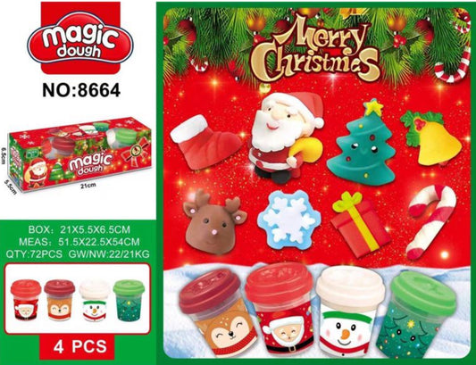 MAŁE GLINIANE PUDEŁKO NA PREZENT ŚWIĄTECZNY