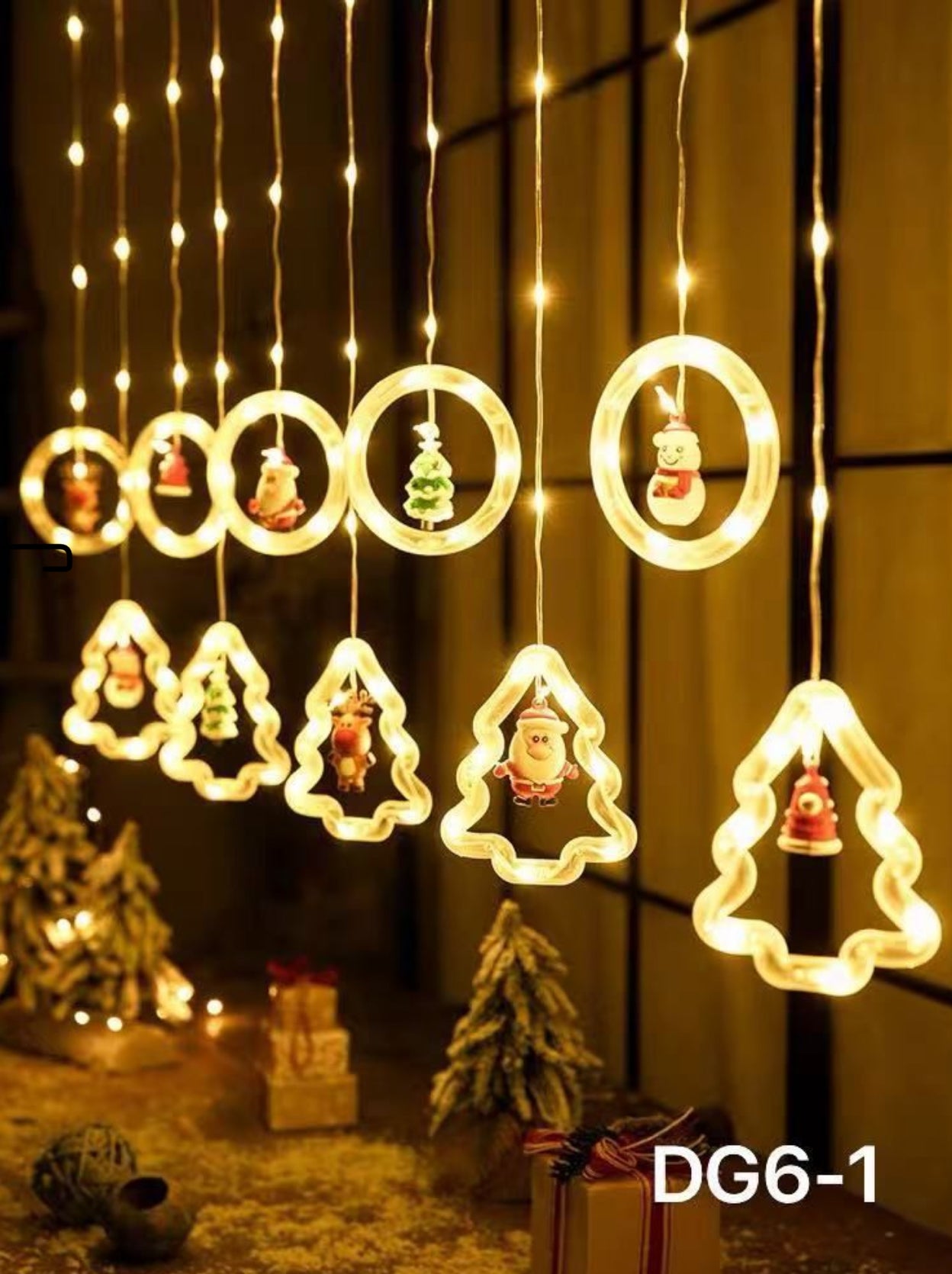 LAMPKI CHOINKOWE NA ZEWNĄTRZ