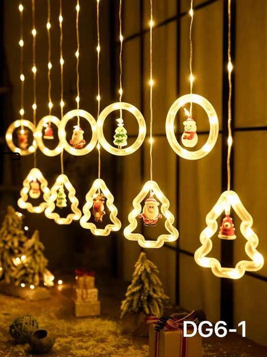 LAMPKI CHOINKOWE NA ZEWNĄTRZ