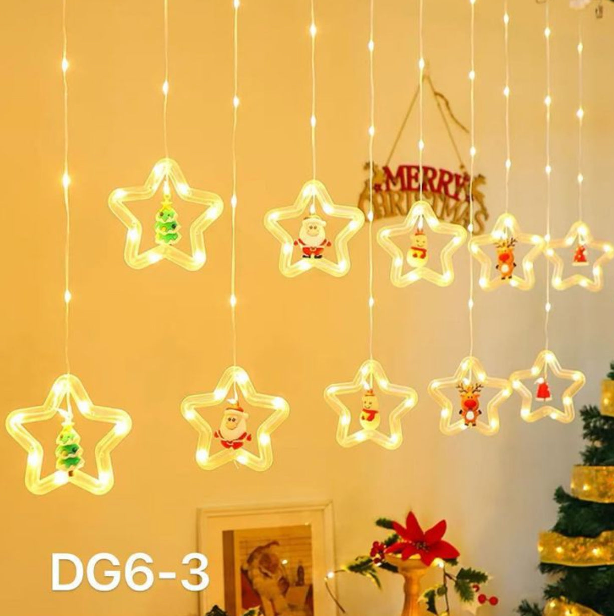 LAMPKI CHOINKOWE NA ZEWNĄTRZ