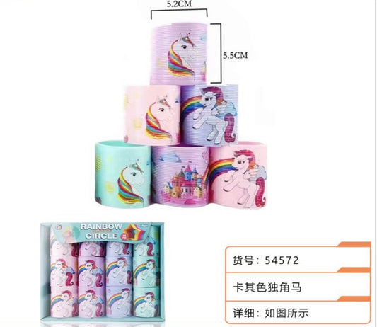 ZABAWKA SPRING RAINBOW UNICORN