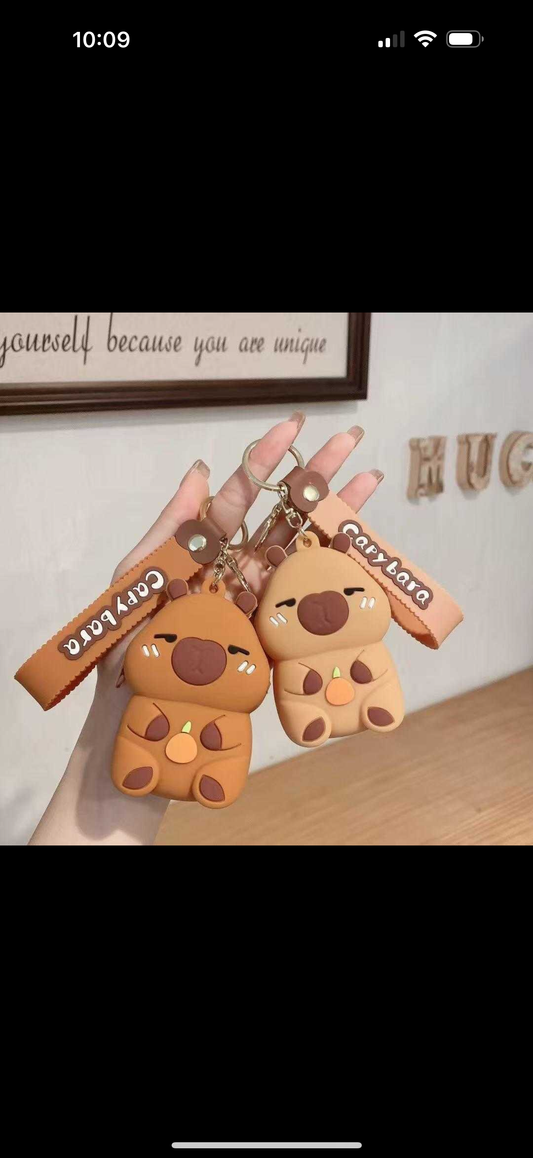 BRELOK DO KLUCZY KAPIBARA