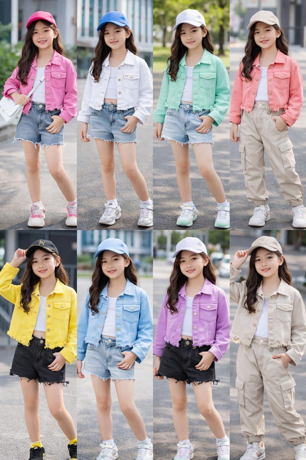 KURTKI JEANSY DZIECIĘCE