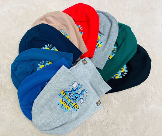 CZAPKI KOMIN DZIECIĘCE