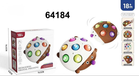 WOOPIE JEŻYK POP-IT CYFERKI FIDGET TOYS