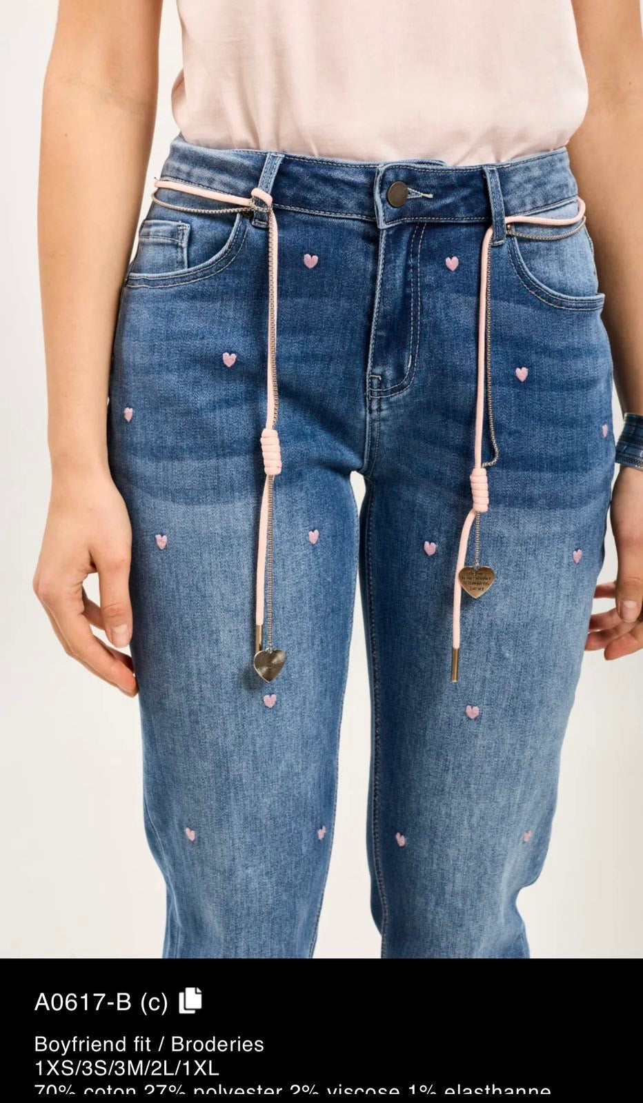 JEANSY BOYFRIEND FIT (XS-XL)