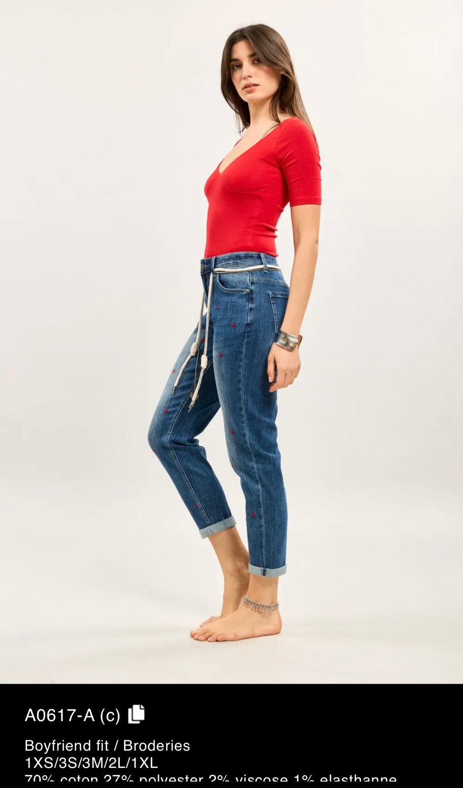 JEANSY BOYFRIEND FIT (XS-XL)
