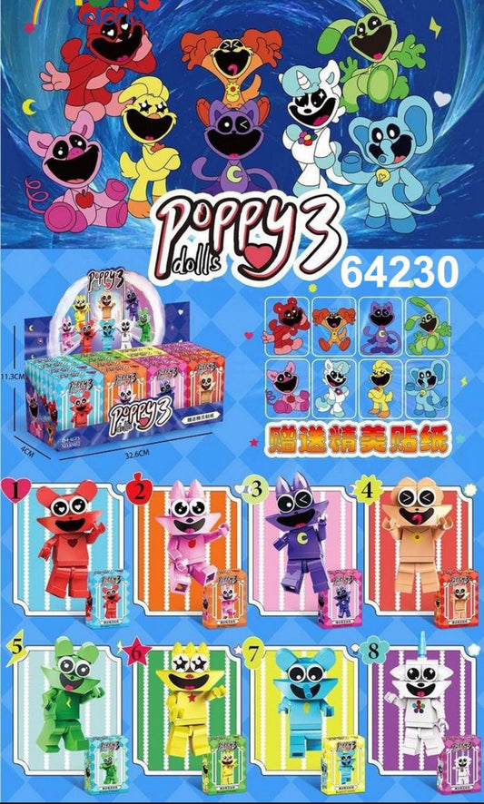 KLOCKI POPPY 3
