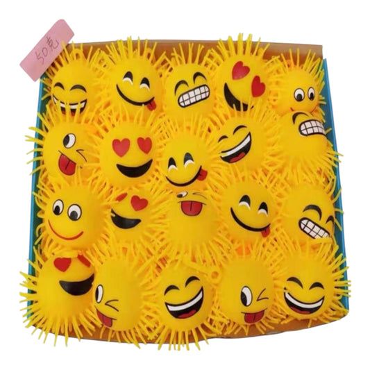 GNIOTKA ANTYSTRESOWA EMOJI LED