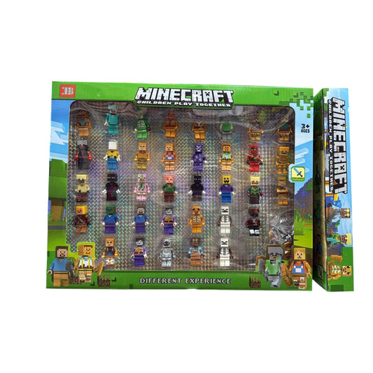 ZESTAW FIGUREK MINECRAFT