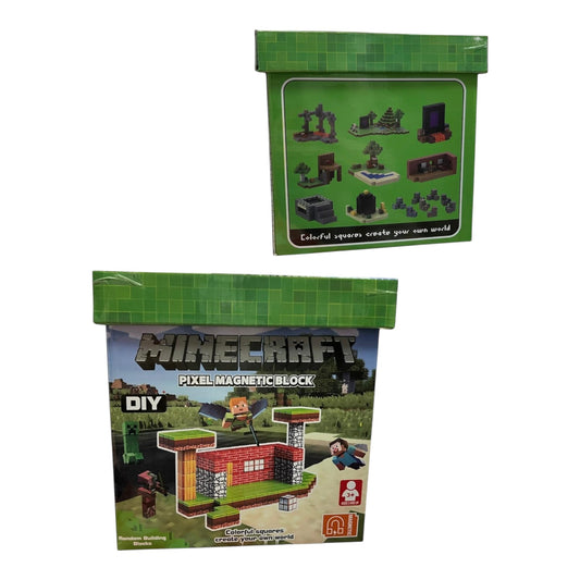 KLOCKI MAGNETYCZNE MINECRFAT 150 ELEMENTÓW