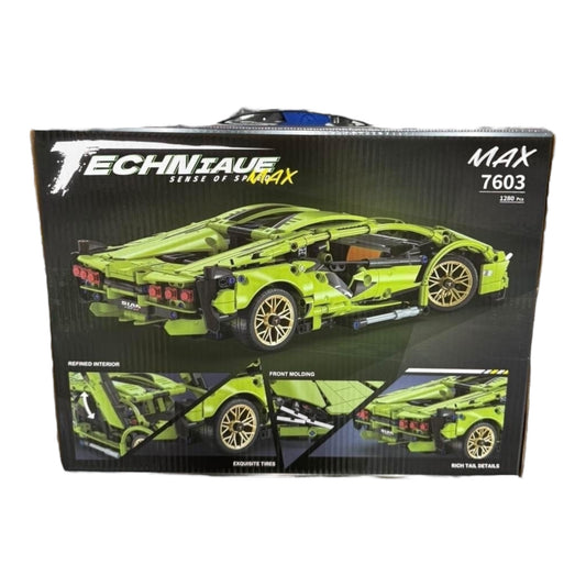 KLOCKI SAMOCHÓD TECHNIAUE MAX 1280 PCS.