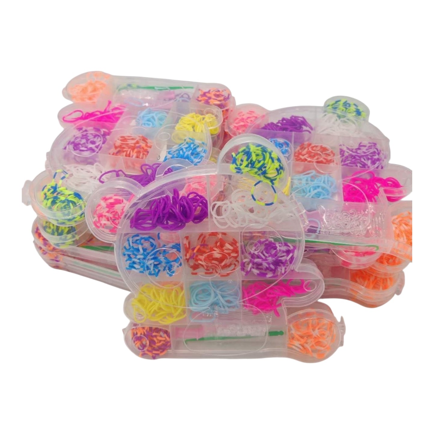 GUMKI KOLOROWE DO ROBIENIA BRANSOLETEK ZESTAW