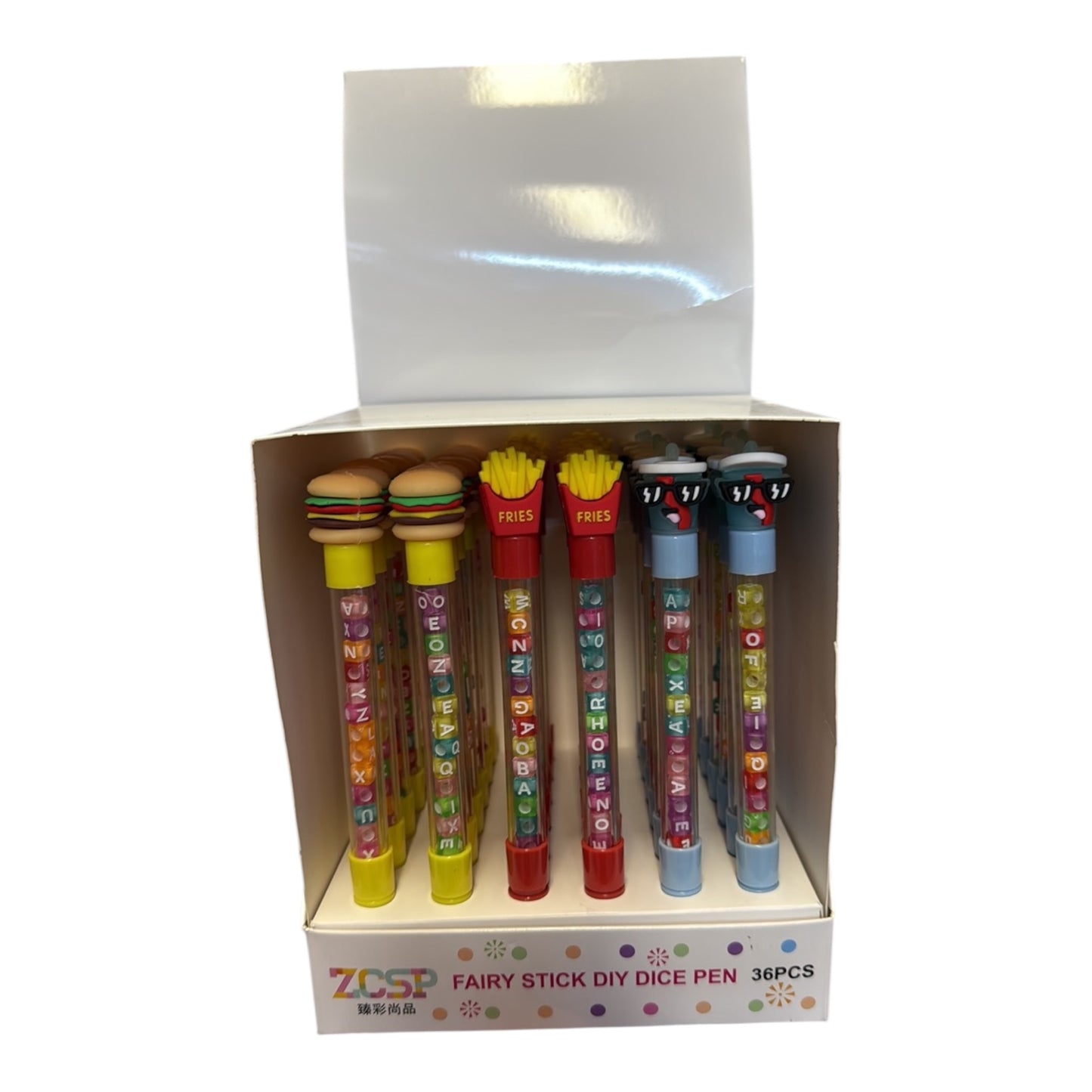 DŁUGOPIS DIY DICE PEN 36 SZT.