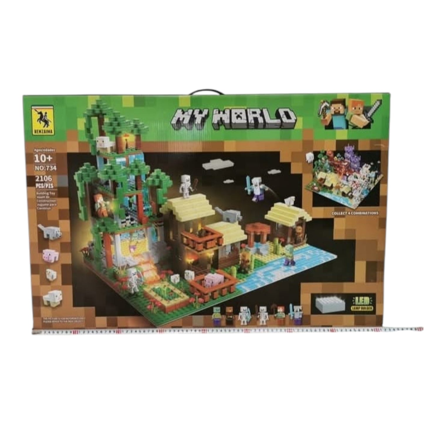 KLOCKI MY WORLD 2106