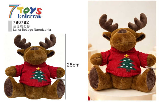 MASKOTKA RENIFER 25 CM