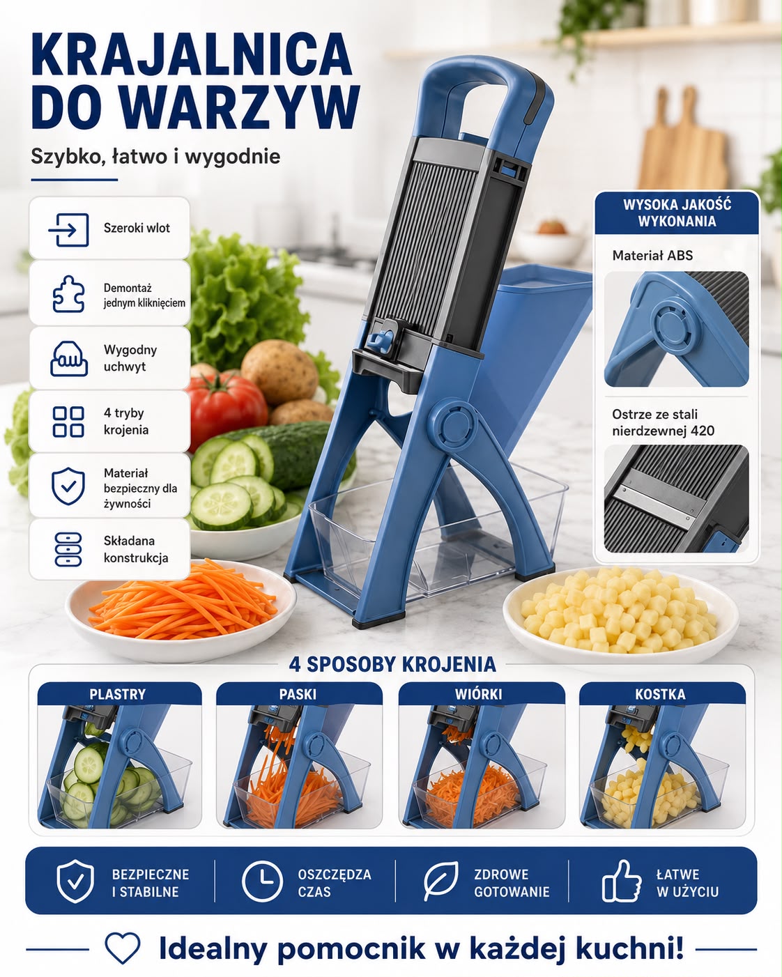 KRAJALNICA DO WARZYW 4W1