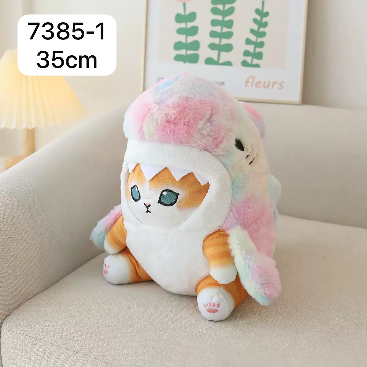 MASKOTKA KOT REKIN 35CM