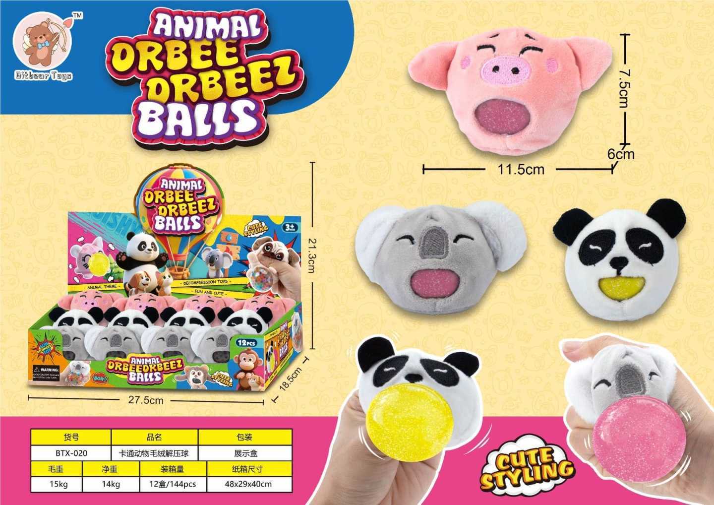 GNIOTKA ANIMAL BALLS